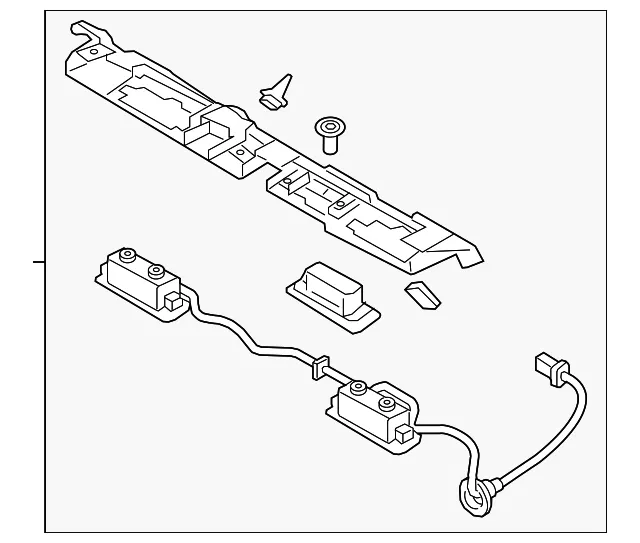 License Lmp Assembly - Kia (92500-3T000)