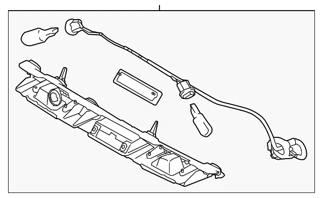 License Lamp - Kia (92500-A9000)