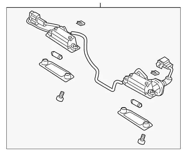 License Lamp - Kia (92501-3F000)