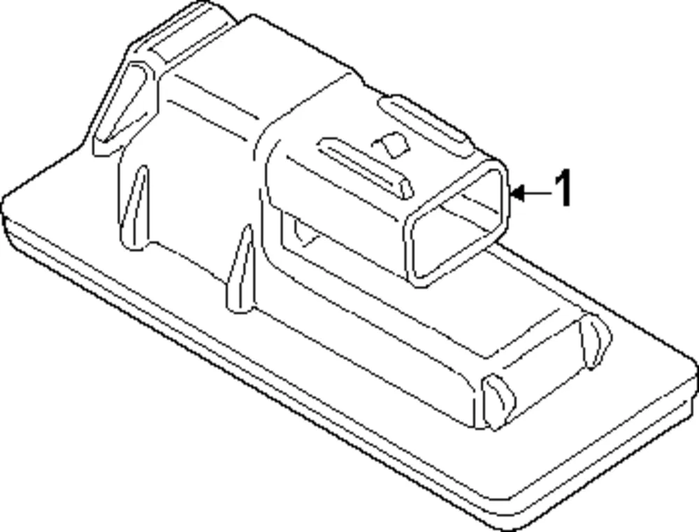 License Lamp - Kia (92501-DO000)