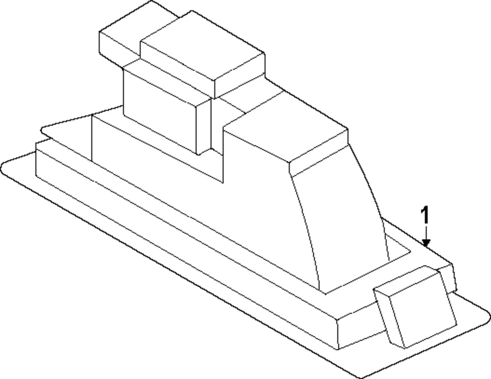 License Lmp Assembly - Kia (92501-GG000)