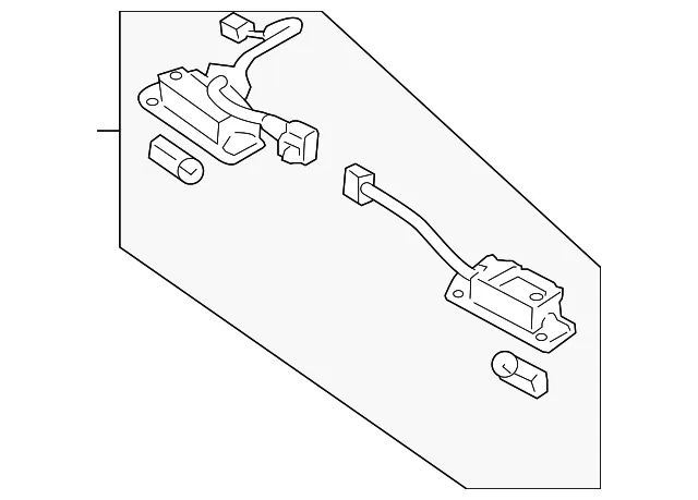 License Lamp - Passenger Side (RH) - Kia (92520-1D000)