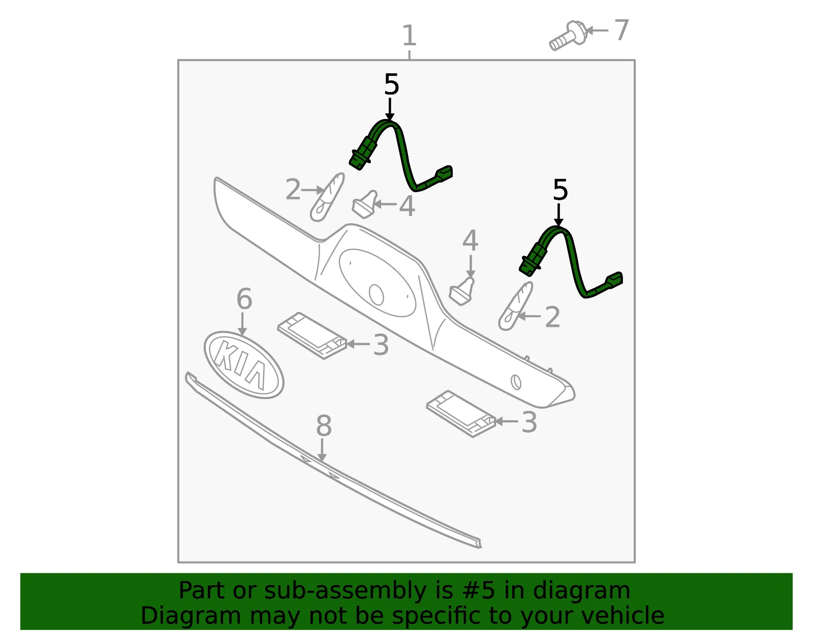 Socket & Wire - Kia (92550-1F000) - view 2