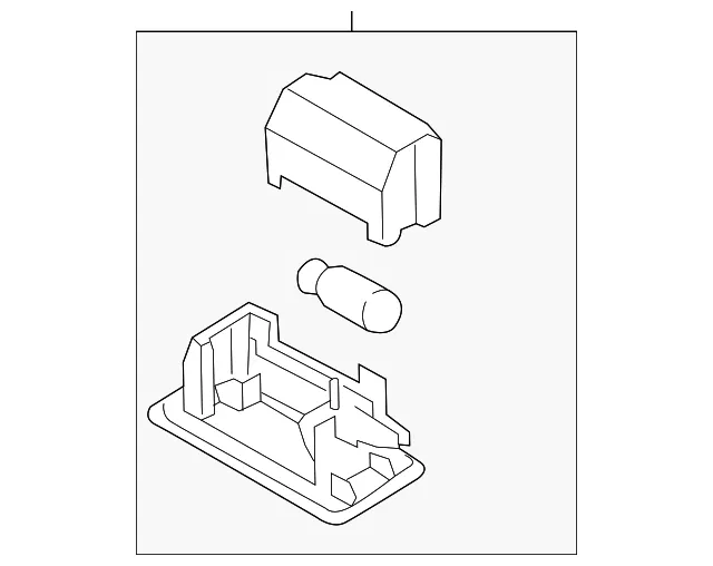 Trunk Lamp Assembly - Kia (92601-3M000)