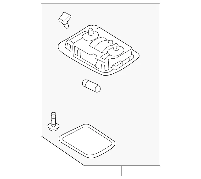 Cargo Lamp - Kia (92620-1U001GYT)