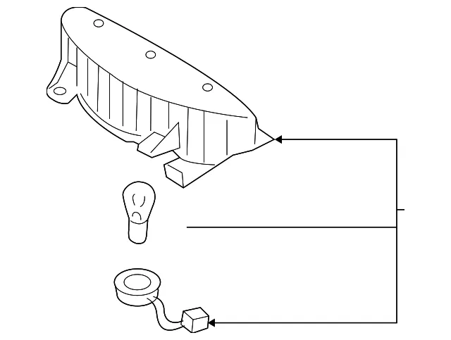 High Mount Lamp - Kia (92700-2F010)