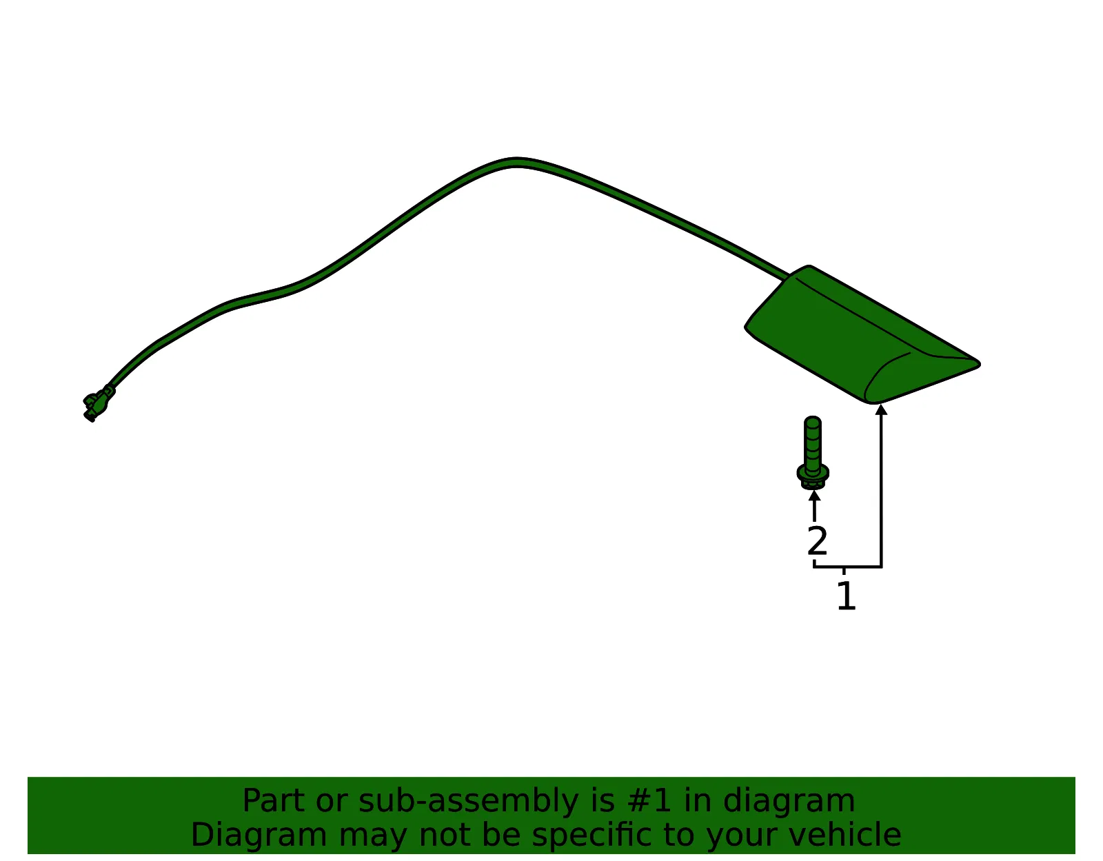 High Mount Lamp - Kia (92700-2T00087) - view 2
