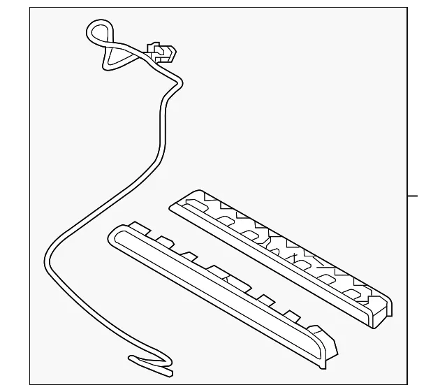 High Mount Lamp - Kia (92700-D4050)