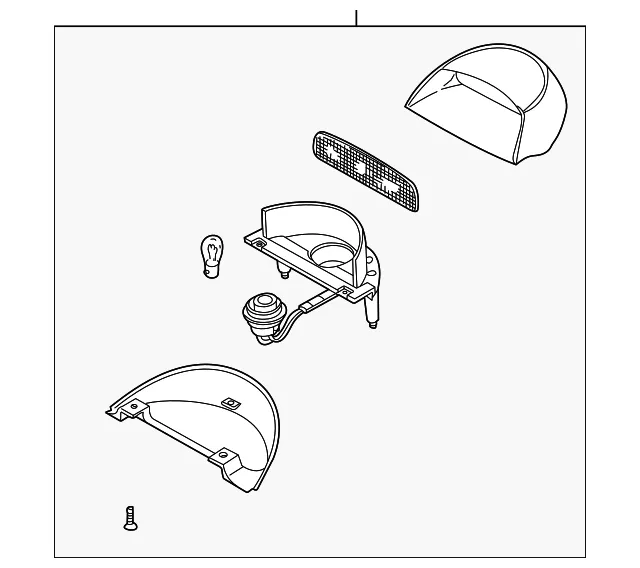 High Mount Lamp - Kia (92750-38001BT)