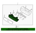 Reflector - Kia (92755-2K000) - view 4