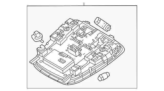 Overhead Lamp - Kia (92800-AT330GYT)