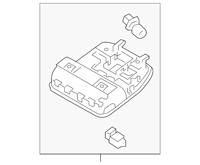 Map Lamp Assembly - Kia (92800-D9010ED)