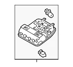 Map Lamp Assembly - Kia (92800-D9010ED) - view 3