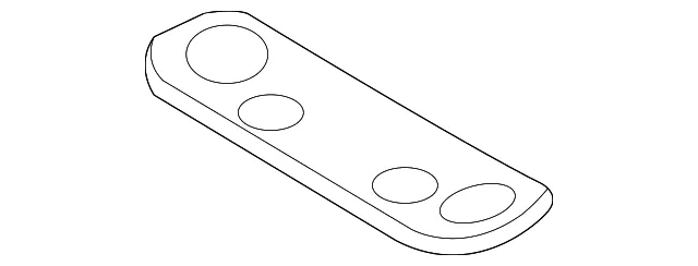 Map Lamp Lens - Kia (92802-4D100)
