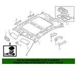 Map Lamp Assembly - Kia (92810-F6000AYK) - view 4