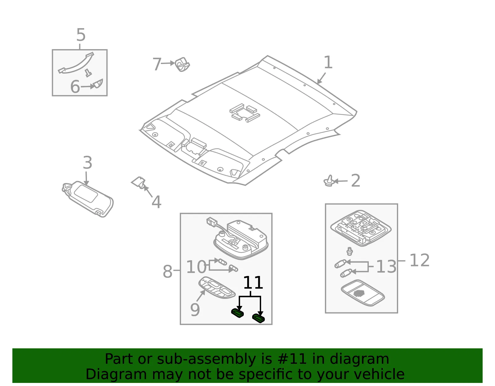 Switch - Kia (92812-3D000) - view 2