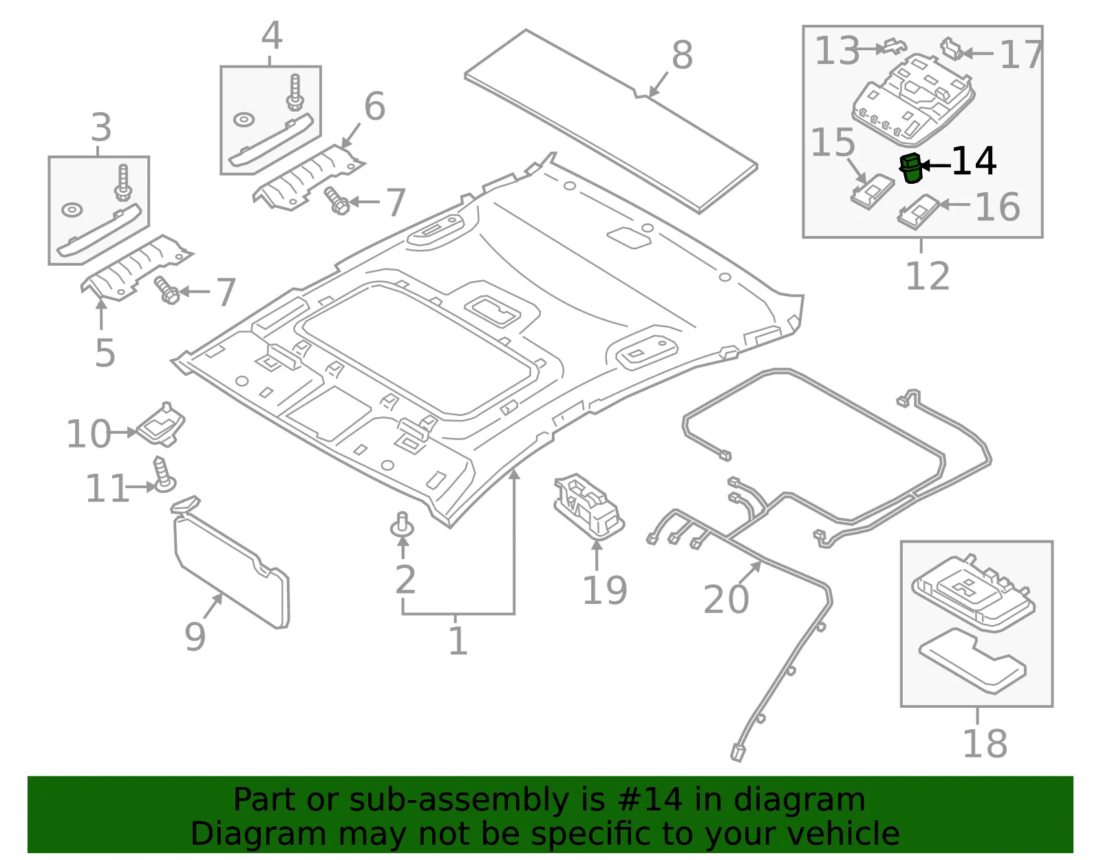 Led Unit - Kia (92815-J7000) - view 2