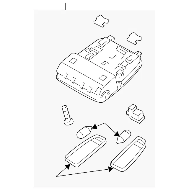 Overhead Lamp - Kia (92820-B2010EQ)