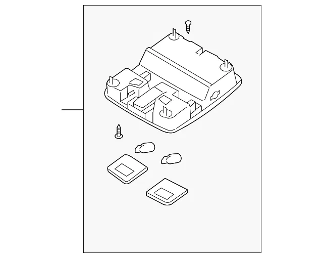 Map Lamp Assembly - Kia (92830-3F021NF)