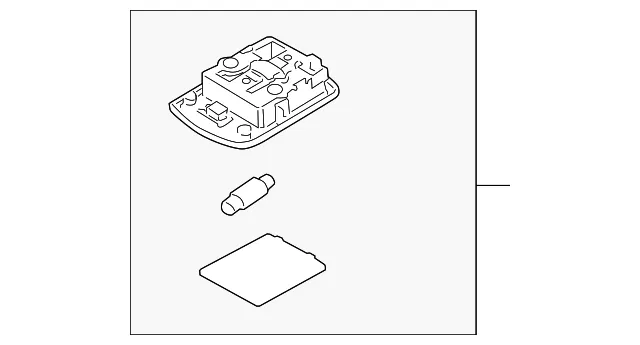 Overhead Lamp - Kia (92850-2F000IM)