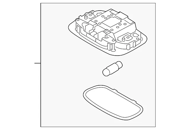 Overhead Lamp - Kia (92850-2P000UP)