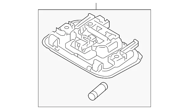 Overhead Lamp - Kia (92850-C7000BF3)