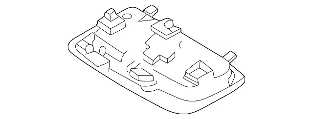 Dome Lamp Assembly - Kia (92850-CV000WK)