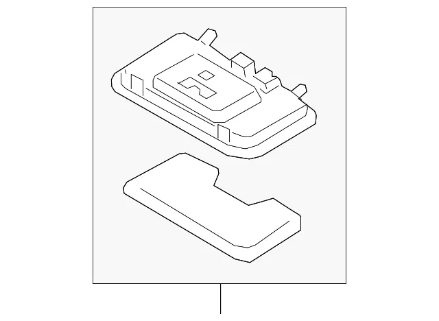Dome Lamp Assembly - Kia (92850-G5300WK)