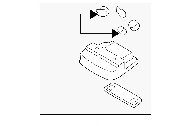 Map Lamp Assembly - Kia (92870-2F00087)