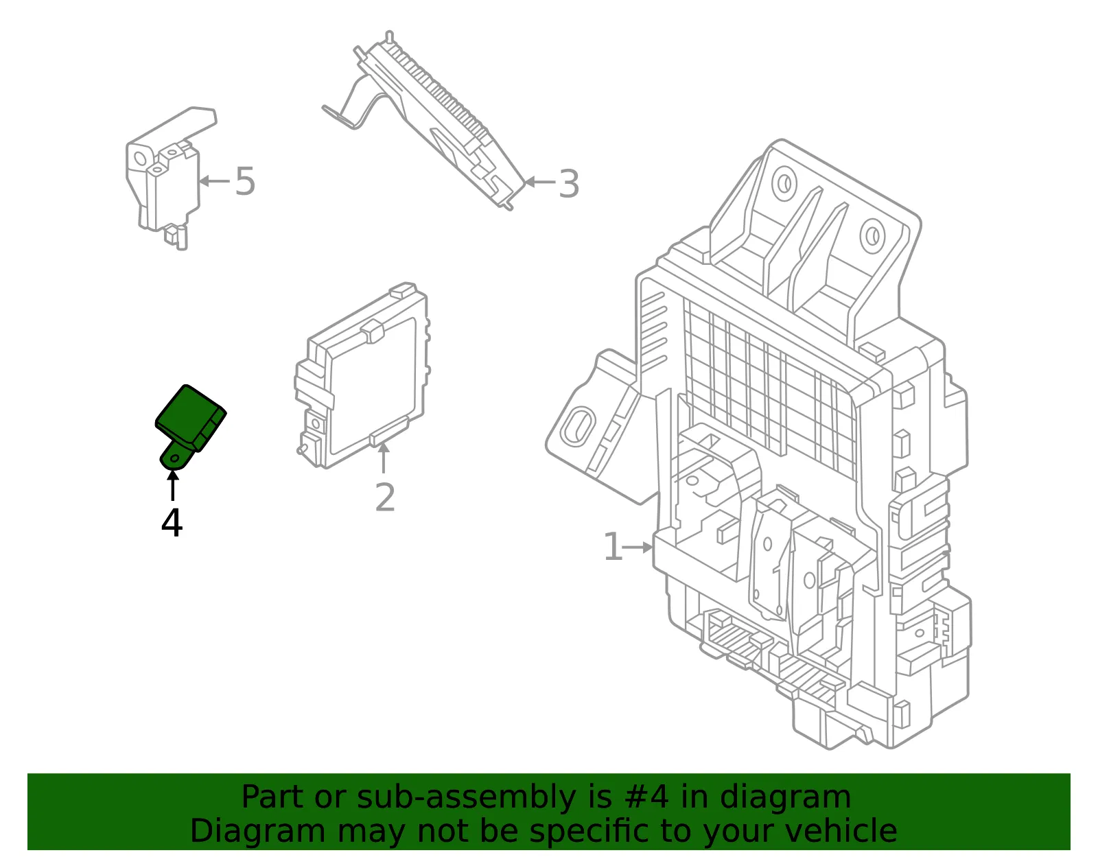 Module - Kia (92900-CV000) - view 2