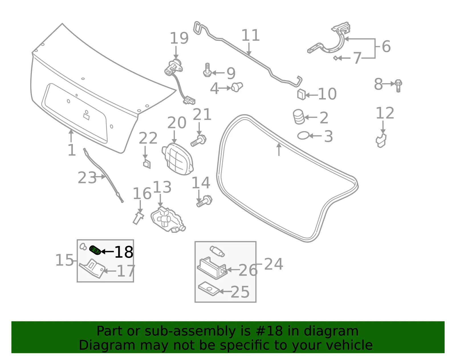 Lamp Switch - Kia (93230-2F000) - view 2