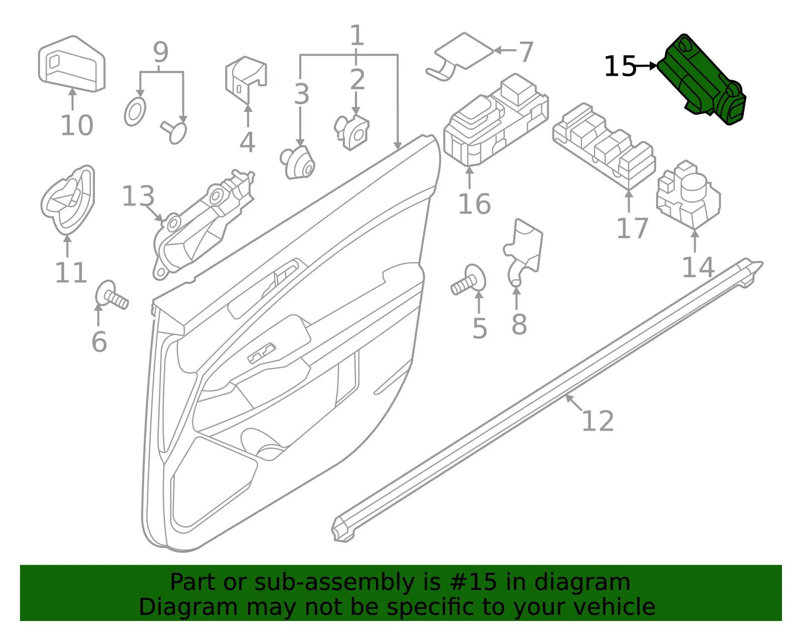 Memory Switch - Kia (93250-P1000) - view 2