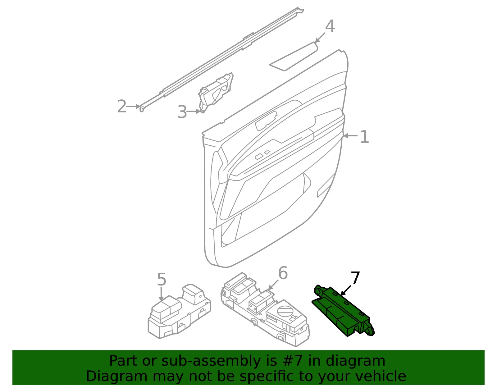 Memory Switch - Kia (93250-R0000) - view 2