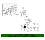 Stab Control Switch - Kia (93265-3E600WK) - view 4