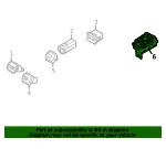 Switch Assembly - Kia (93300-D4HO0WK) - view 4