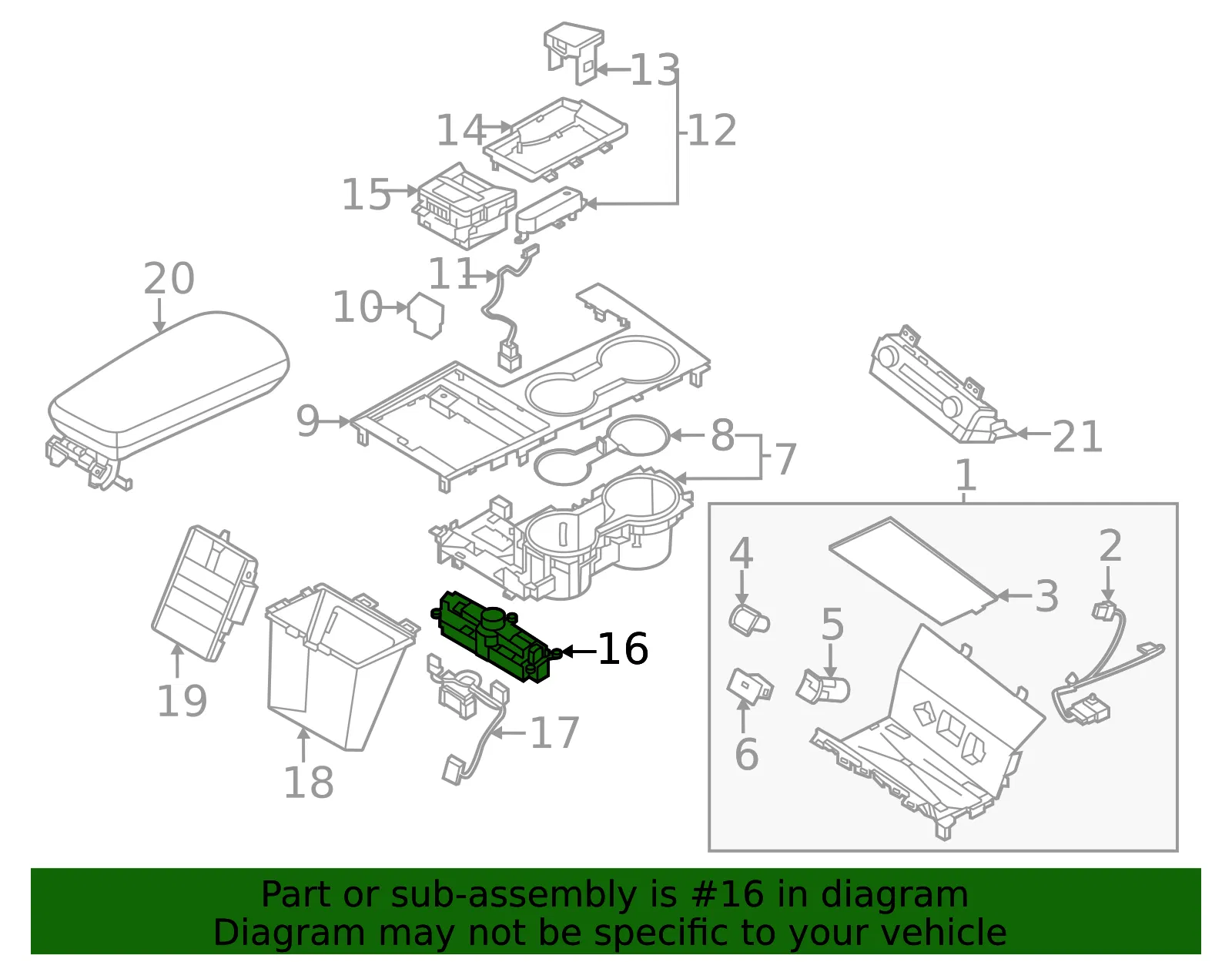 Control Switch Assembly - Kia (93300-L2030) - view 2