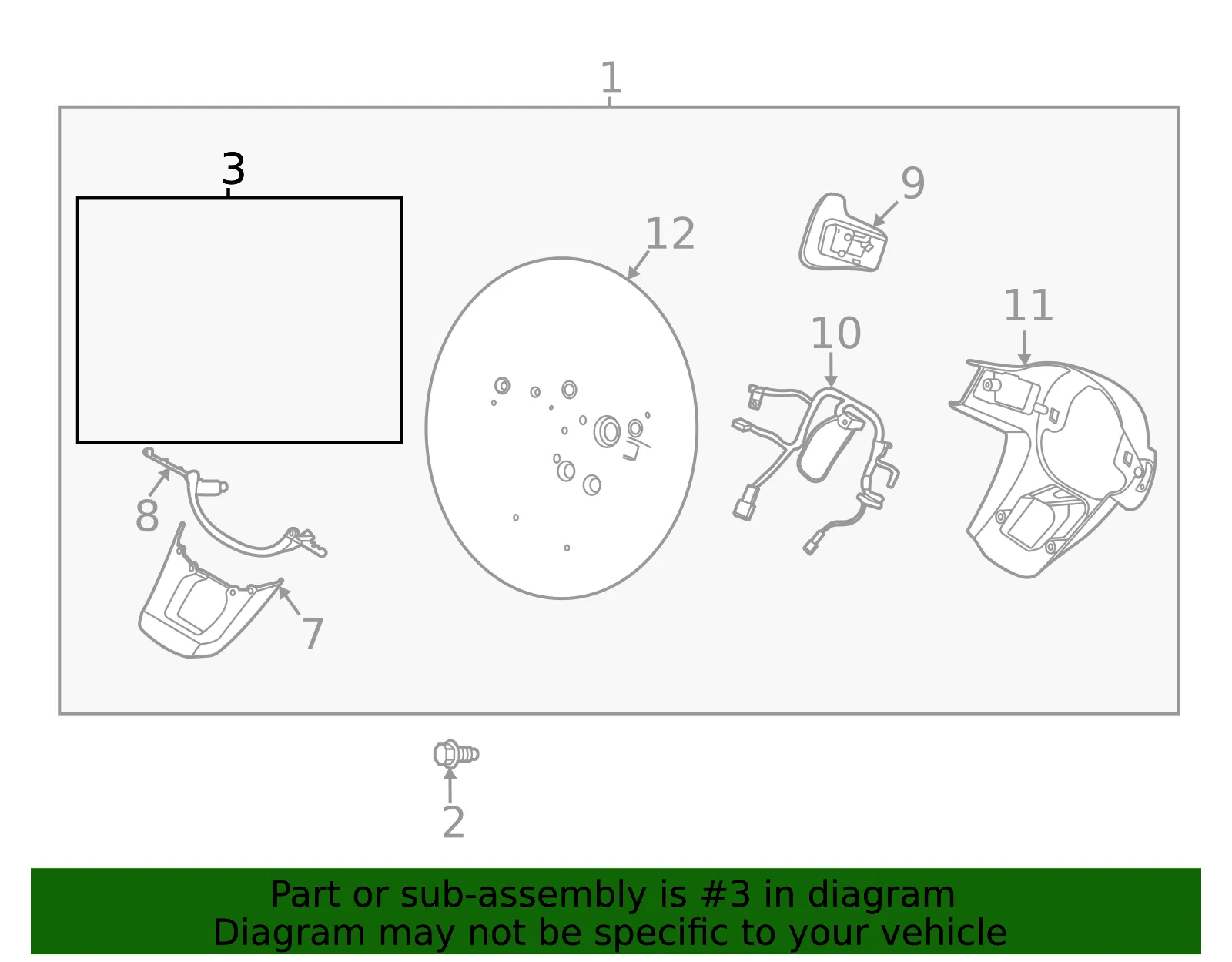 Switch Assembly - Kia (93300-R0500)