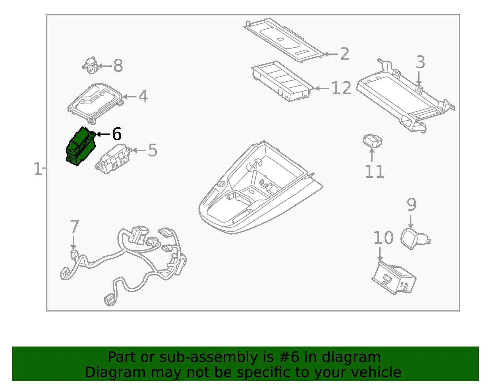 Switch - Kia (93310-K0AE0) - view 2