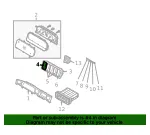 Switch Panel - Kia (93315-3F000LK) - view 4
