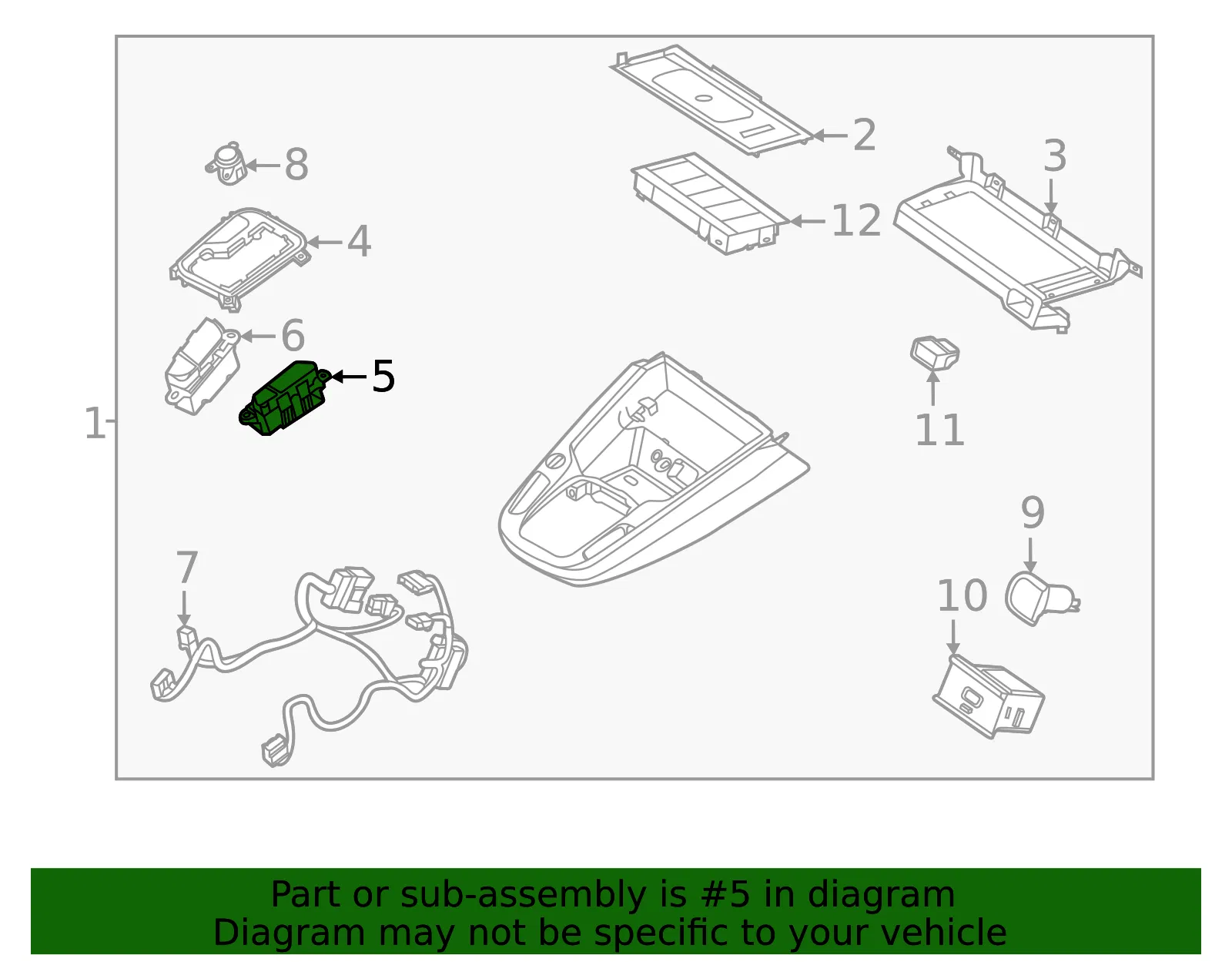 Switch - Kia (93315-K0300) - view 2