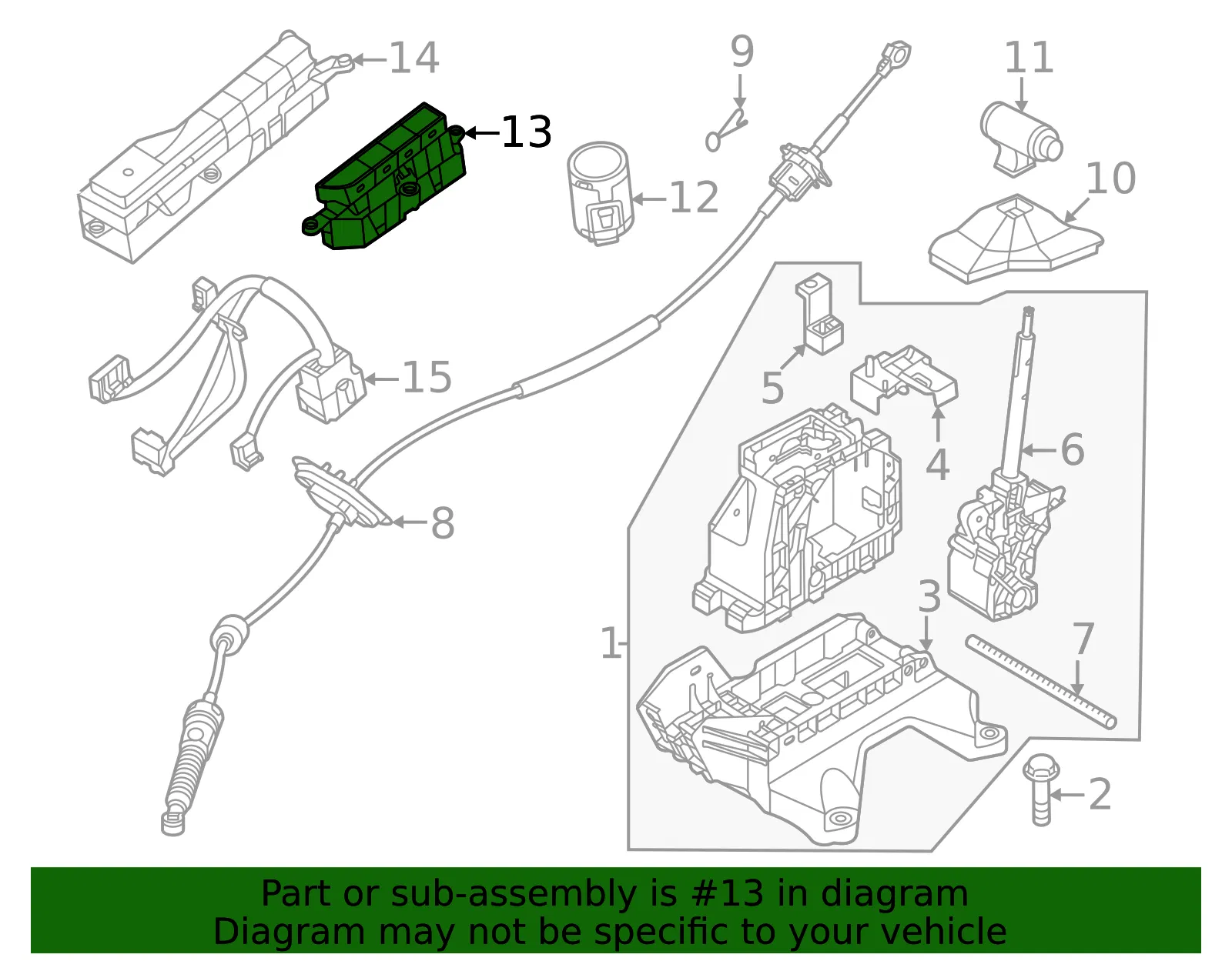 Switch Assembly - Kia (93330-AT030FHV) - view 2