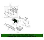 Switch Panel - Kia (93355-3F000NF) - view 4