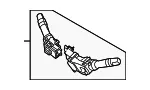Multi-Function Switch - Kia (93400-1M050) - view 3