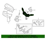 Multi-Function Switch - Kia (93400-G5550) - view 4
