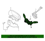 Multi-Function Switch - Kia (93400-M6750) - view 4