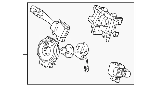 Multi-Function Switch - Kia (93401-1F021)