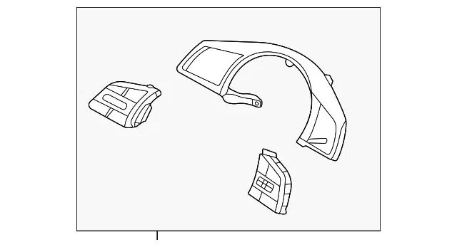 Multi-Function Switch - Kia (93406-Q5550)