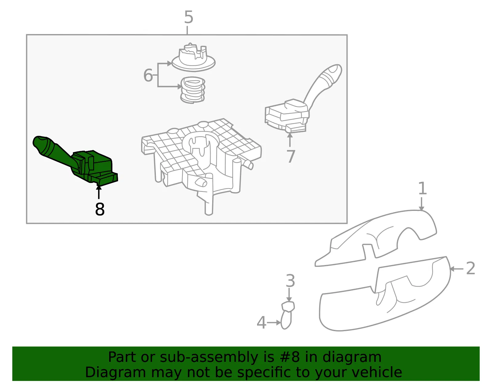 Light Switch - Kia (93410-38100) - view 2