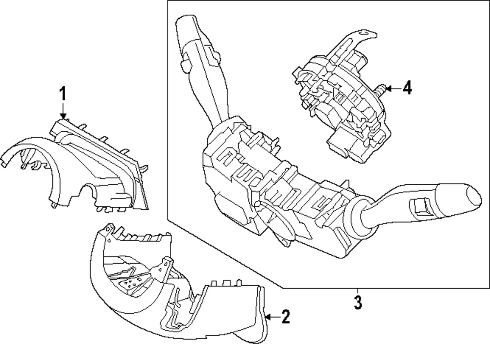 Combo Switch - Kia (934A2-GG080)