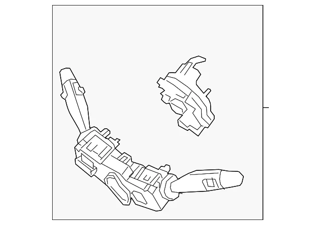Multi-Function Switch - Kia (934C2-P4280)